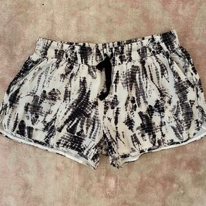 Tie dye Joie 100% silk shorts
